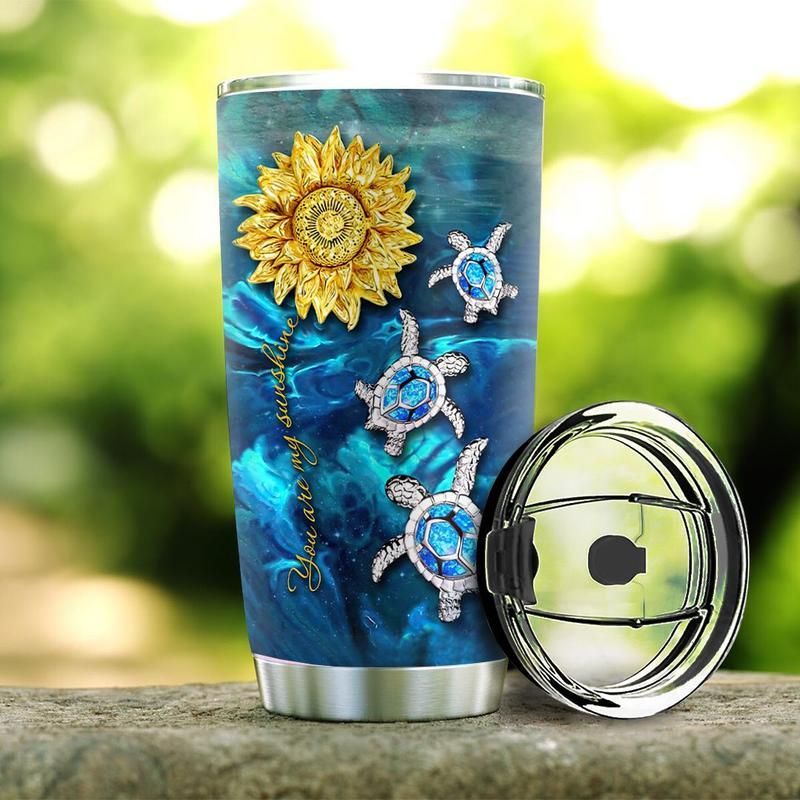 Sunflower Turtle Stainless Steel Cup Sunflower Turtle Stainless Steel Cup