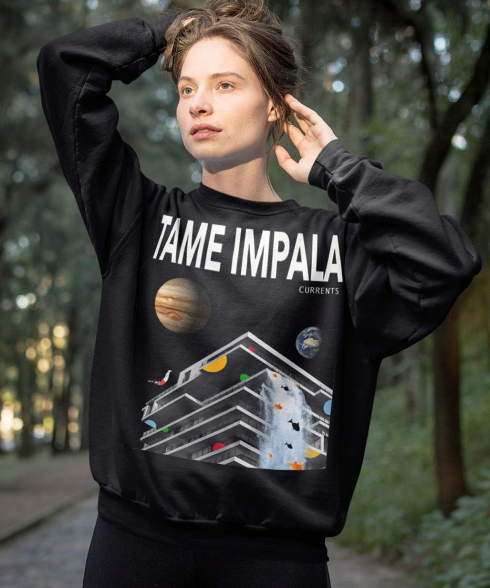 Tame Impala Aesthetic Poster Sweatshirt Tame Impala Aesthetic Poster Sweatshirt