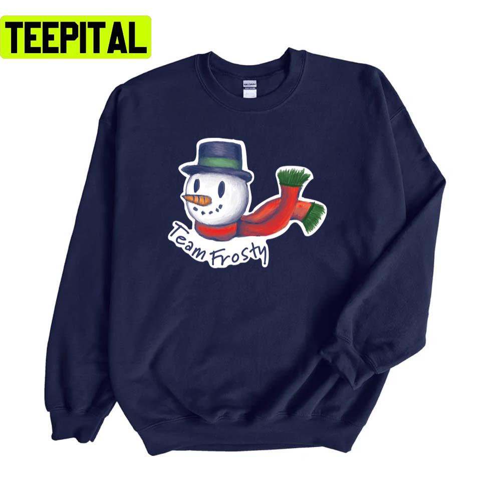 Team Frosty Christmas Design Xmas Unisex Sweatshirt Team Frosty Christmas Design Xmas Unisex Sweatshirt