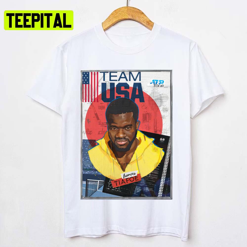 Team Usa Tennis Frances Tiafoe Vintage Unisex T-Shirt Team Usa Tennis Frances Tiafoe Vintage Unisex T-Shirt