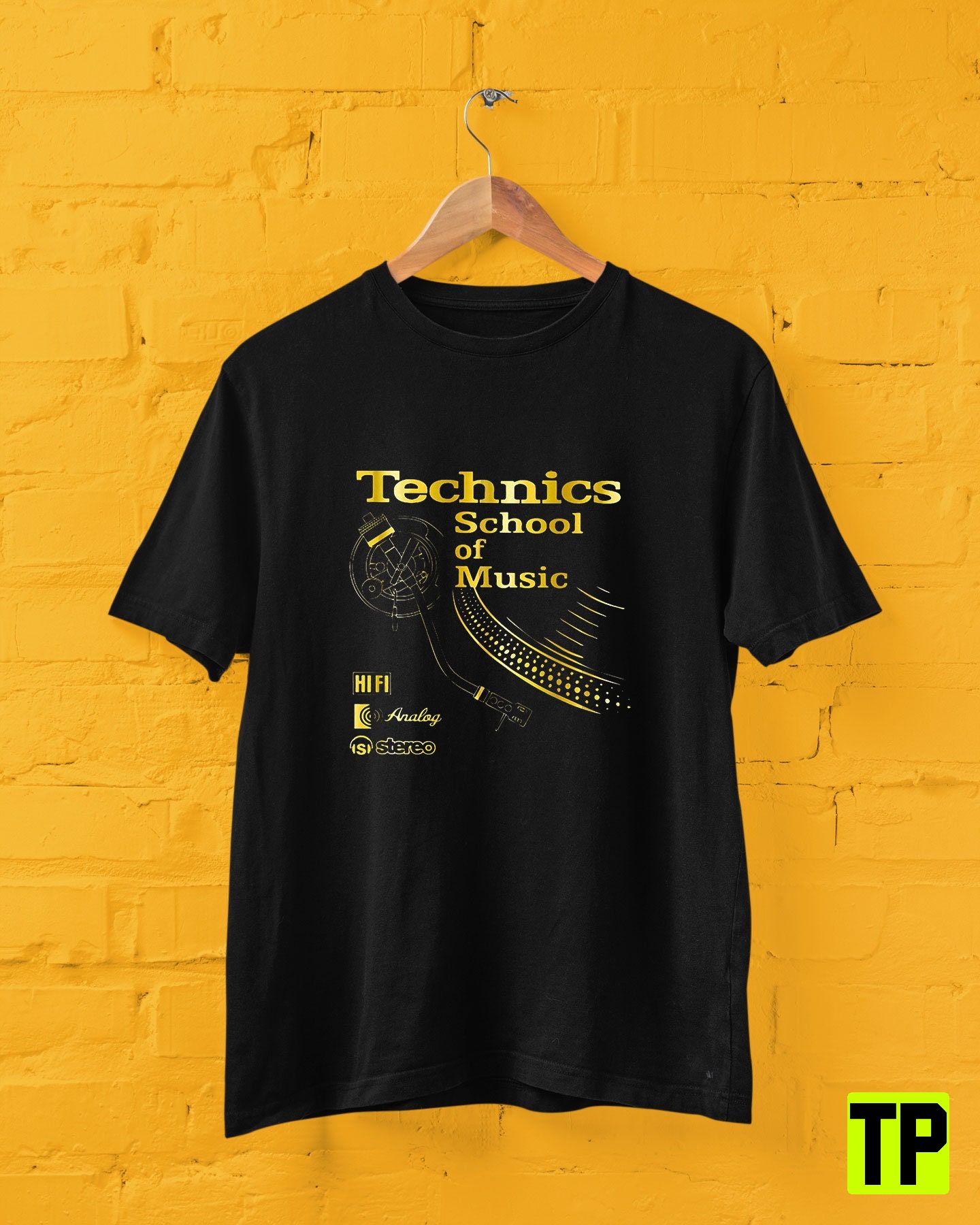 Technics School Of Music Black Unisex Shirt Technics School Of Music Black Unisex Shirt