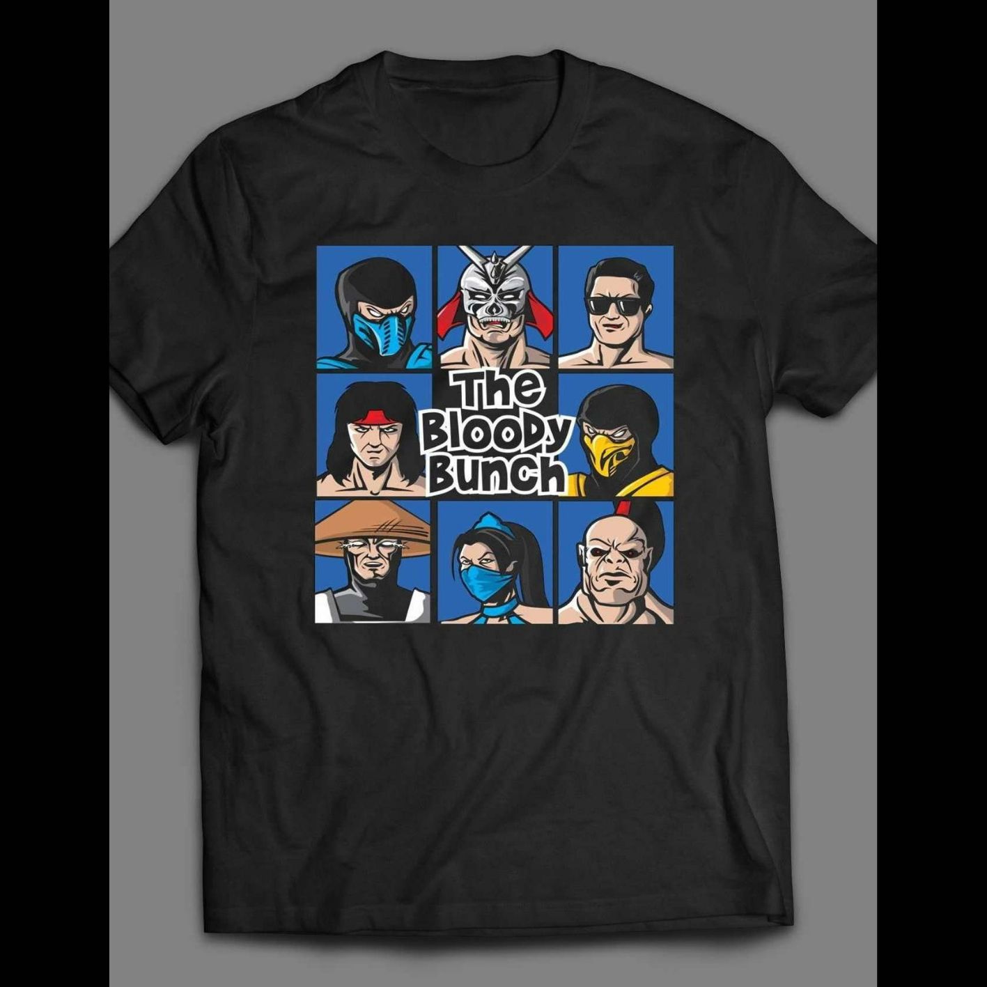 The Bloody Toasty Bunch Video Game Fighter Shirt The Bloody Toasty Bunch Video Game Fighter Shirt