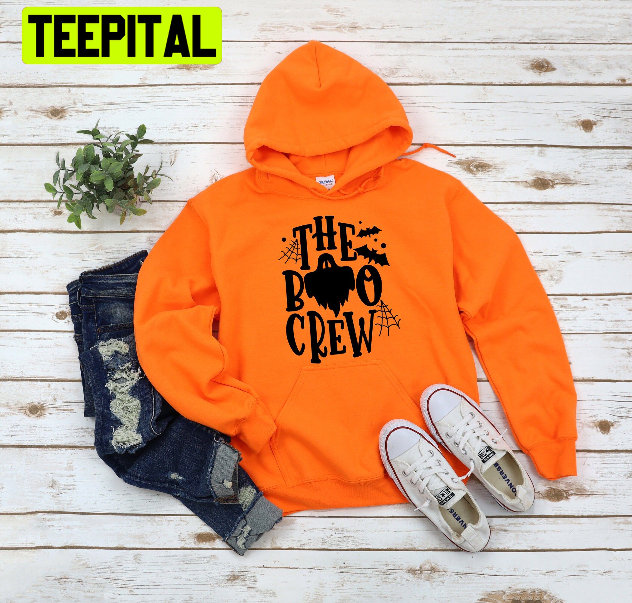 The Boo Crew Halloween Trending Unisex Hoodie The Boo Crew Halloween Trending Unisex Hoodie