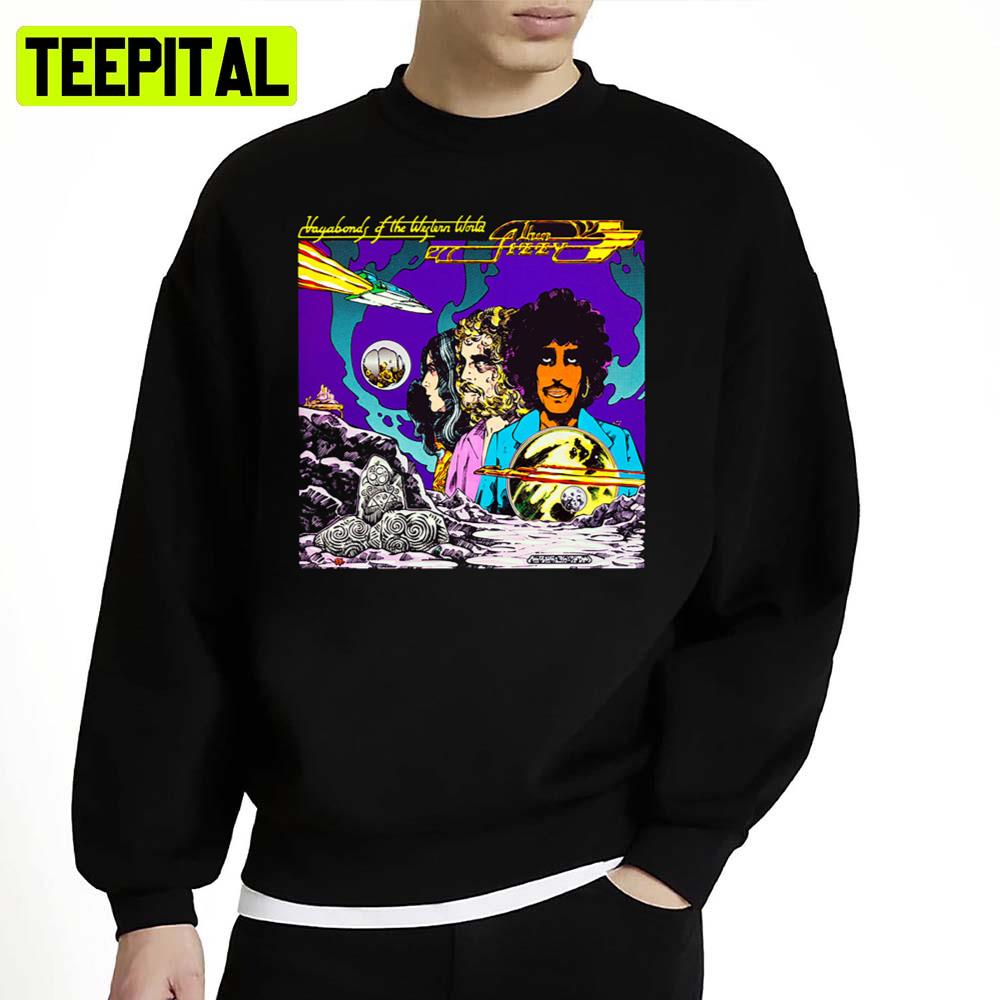 The Boys Are Back In Town Thin Lizzy Logo Unisex Sweatshirt The Boys Are Back In Town Thin Lizzy Logo Unisex Sweatshirt