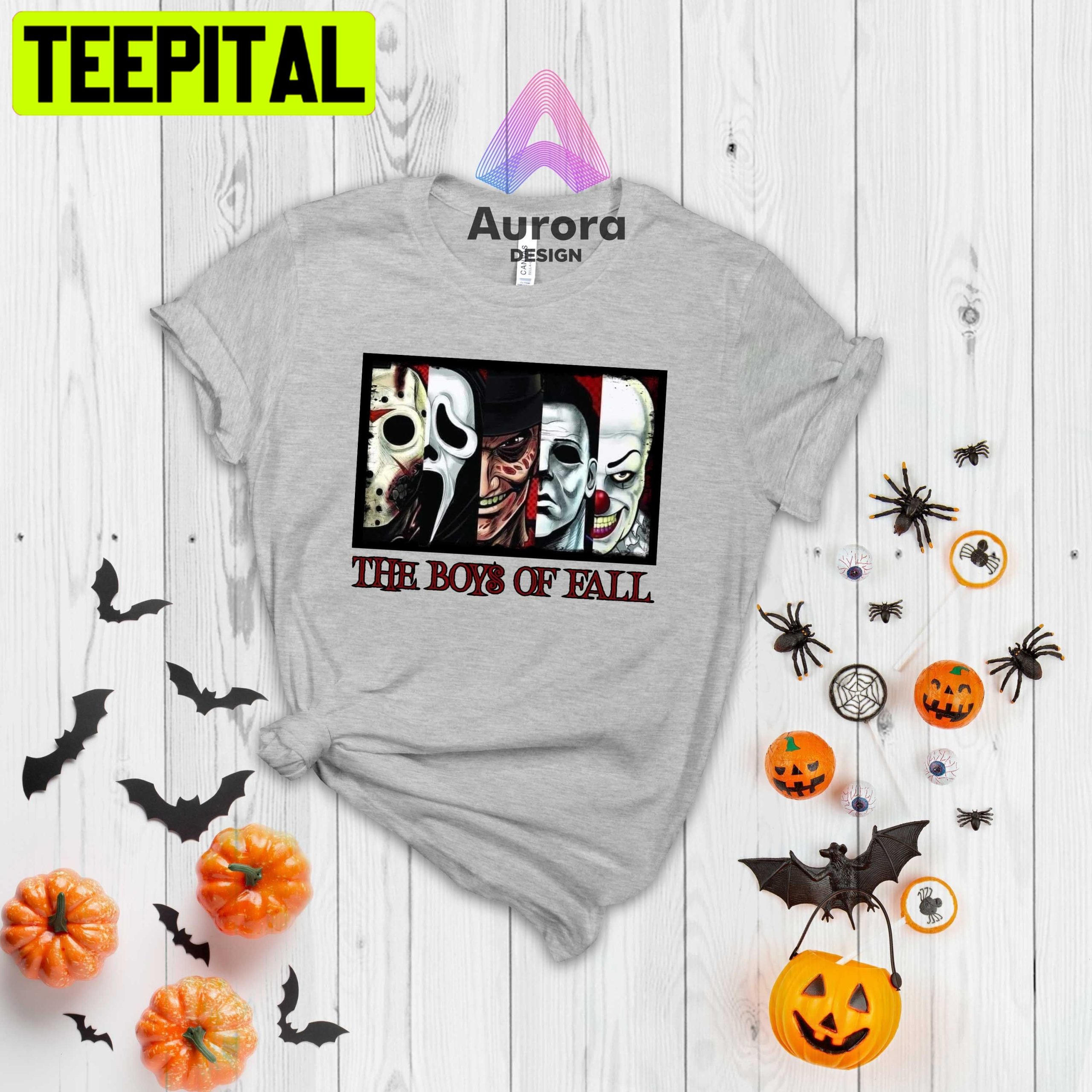 The Boys Of Fall Halloween Party Horror Movie Trending Unisex Shirt The Boys Of Fall Halloween Party Horror Movie Trending Unisex Shirt