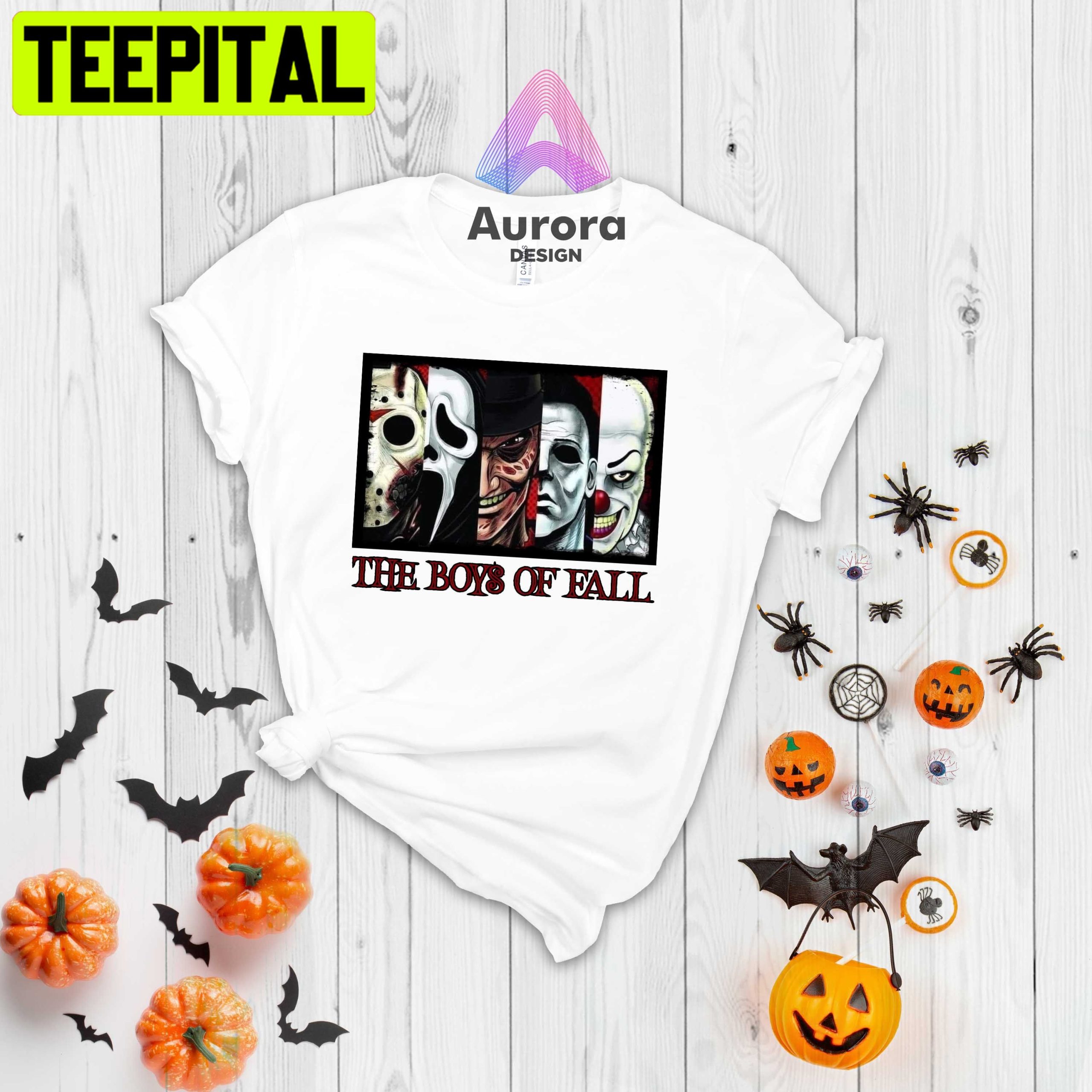 The Boys Of Fall Halloween Party Horror Movie Trending Unisex Shirt The Boys Of Fall Halloween Party Horror Movie Trending Unisex Shirt