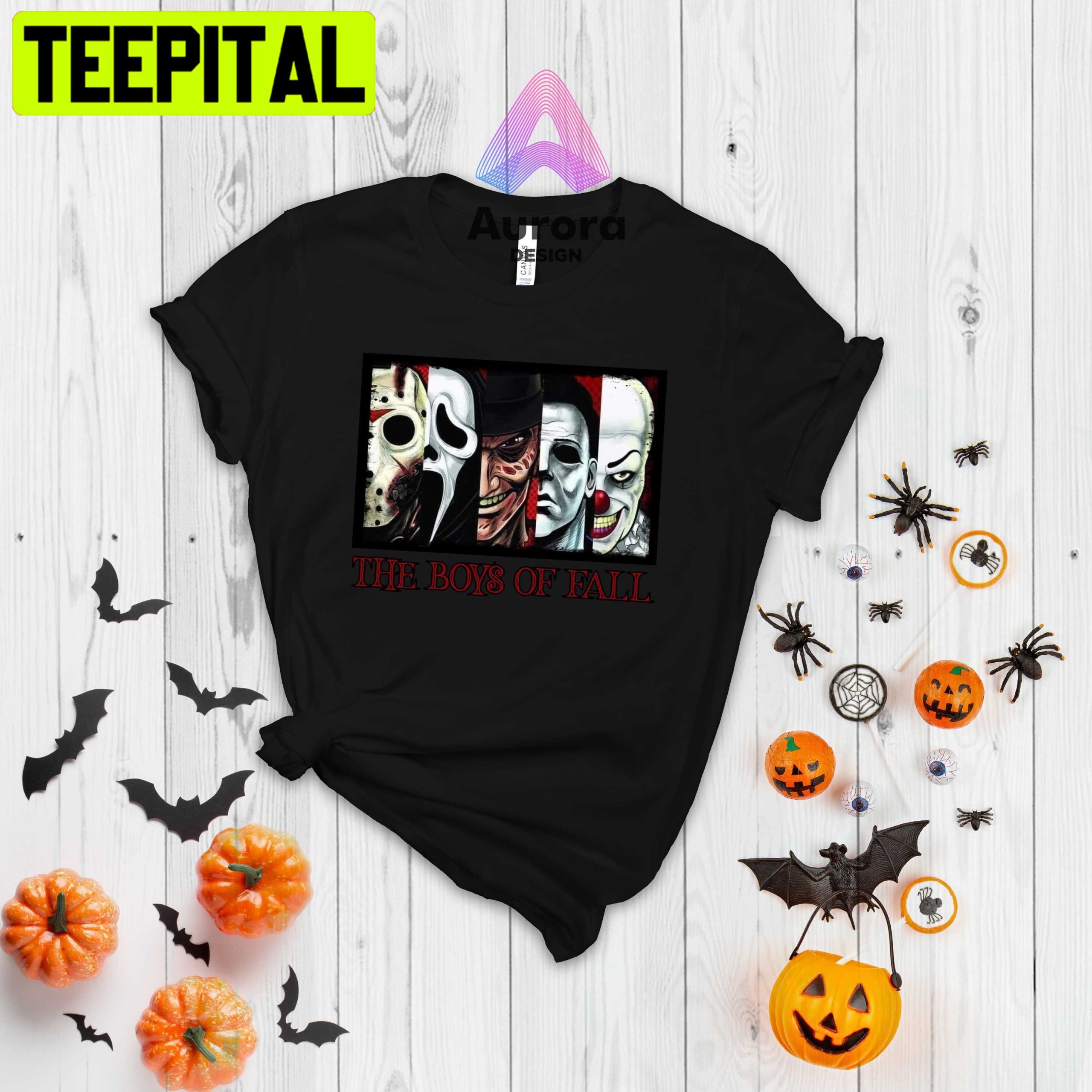 The Boys Of Fall Halloween Party Horror Movie Trending Unisex Shirt The Boys Of Fall Halloween Party Horror Movie Trending Unisex Shirt