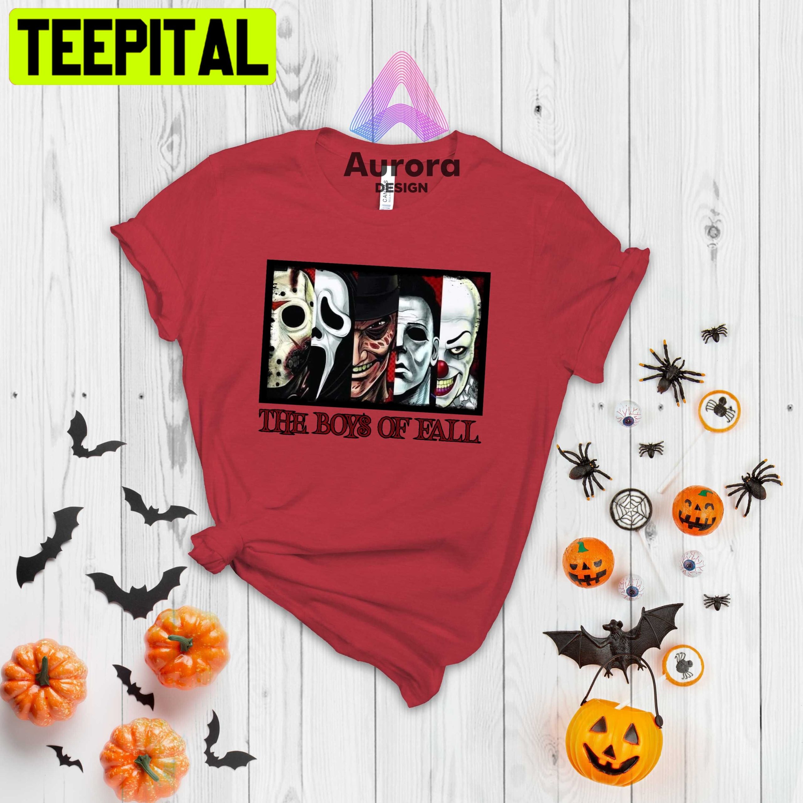 The Boys Of Fall Halloween Party Horror Movie Trending Unisex Shirt The Boys Of Fall Halloween Party Horror Movie Trending Unisex Shirt
