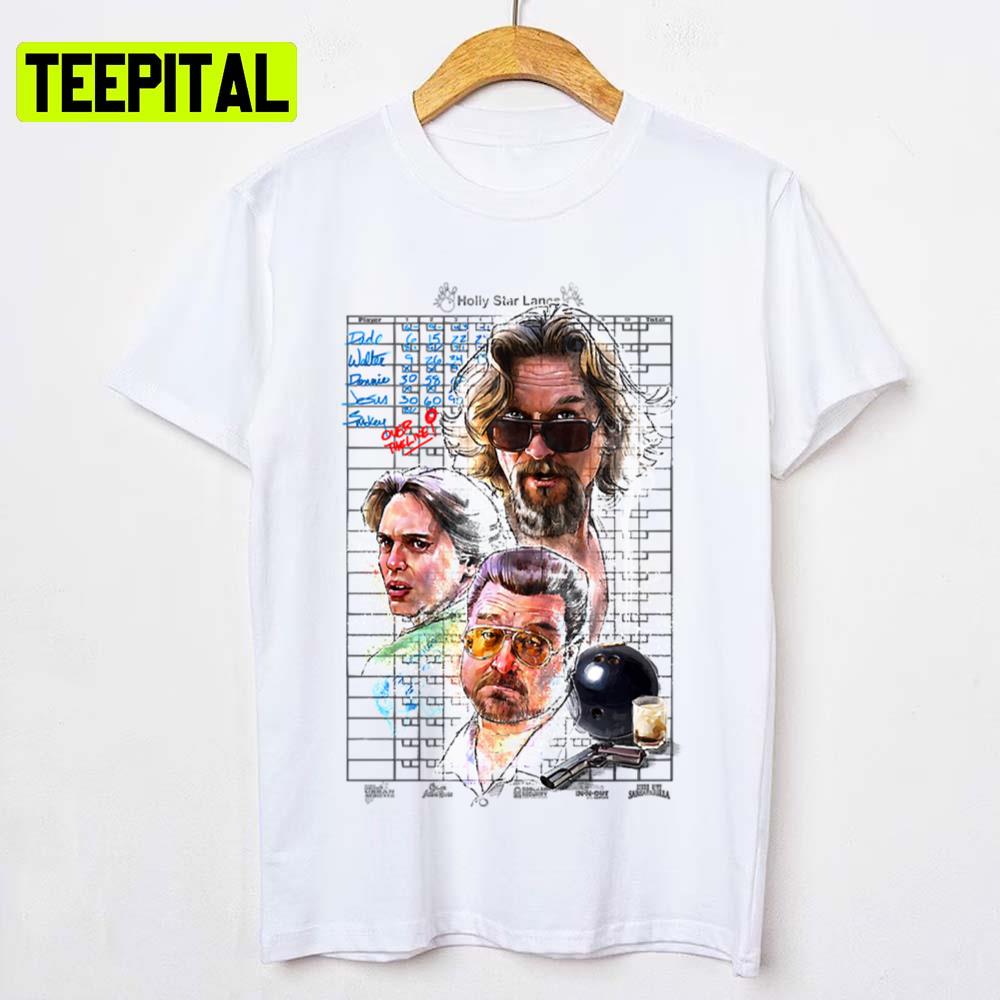 The Dudes The Legend Bowling Unisex T-Shirt The Dudes The Legend Bowling Unisex T-Shirt