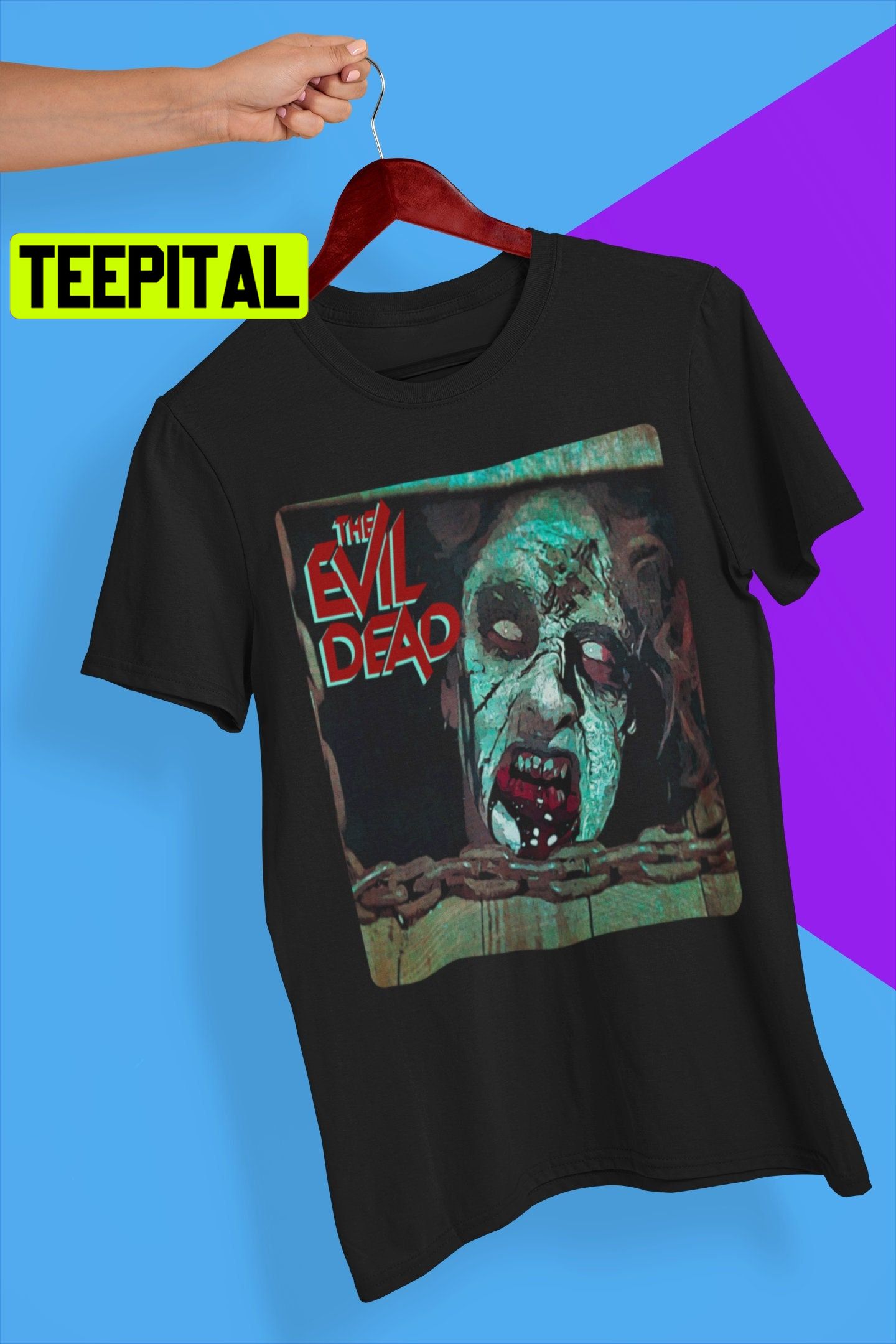 The Evil Dead Poster Style Trending Unisex Shirt The Evil Dead Poster Style Trending Unisex Shirt