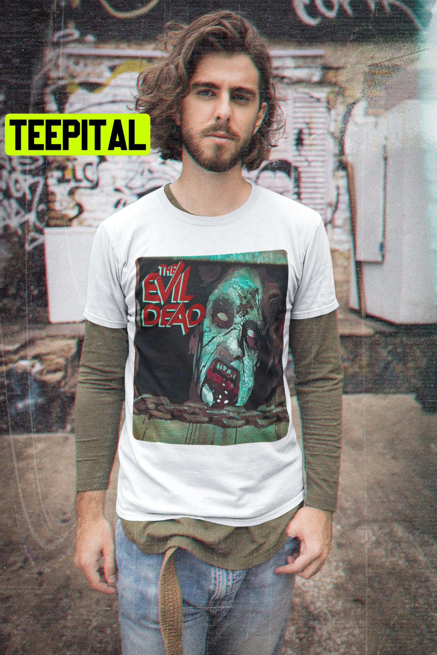 The Evil Dead Poster Style Trending Unisex Shirt The Evil Dead Poster Style Trending Unisex Shirt
