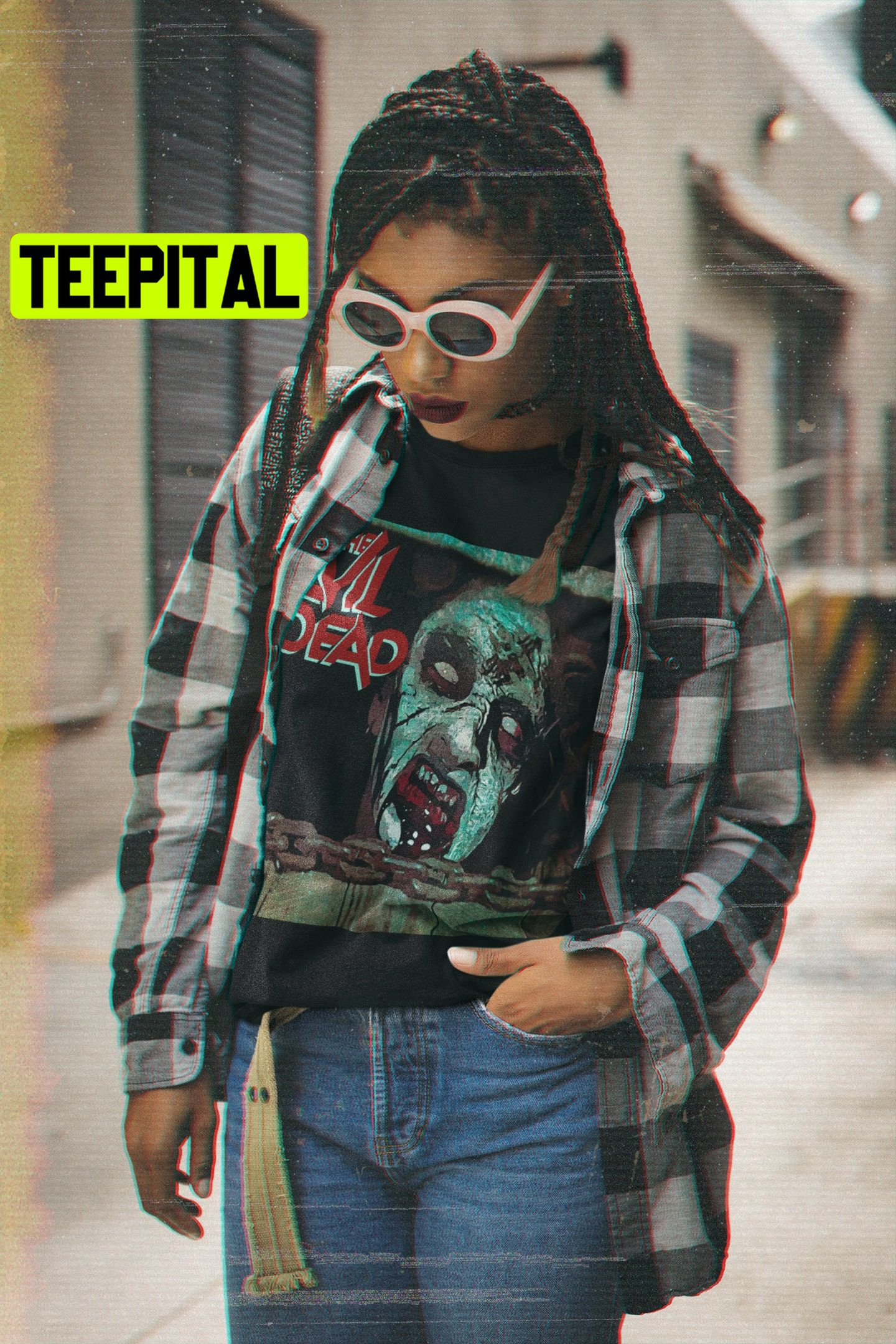 The Evil Dead Poster Style Trending Unisex Shirt The Evil Dead Poster Style Trending Unisex Shirt