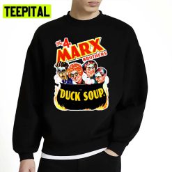 The Four People Art Color Vintage German Political Unisex Sweatshirt