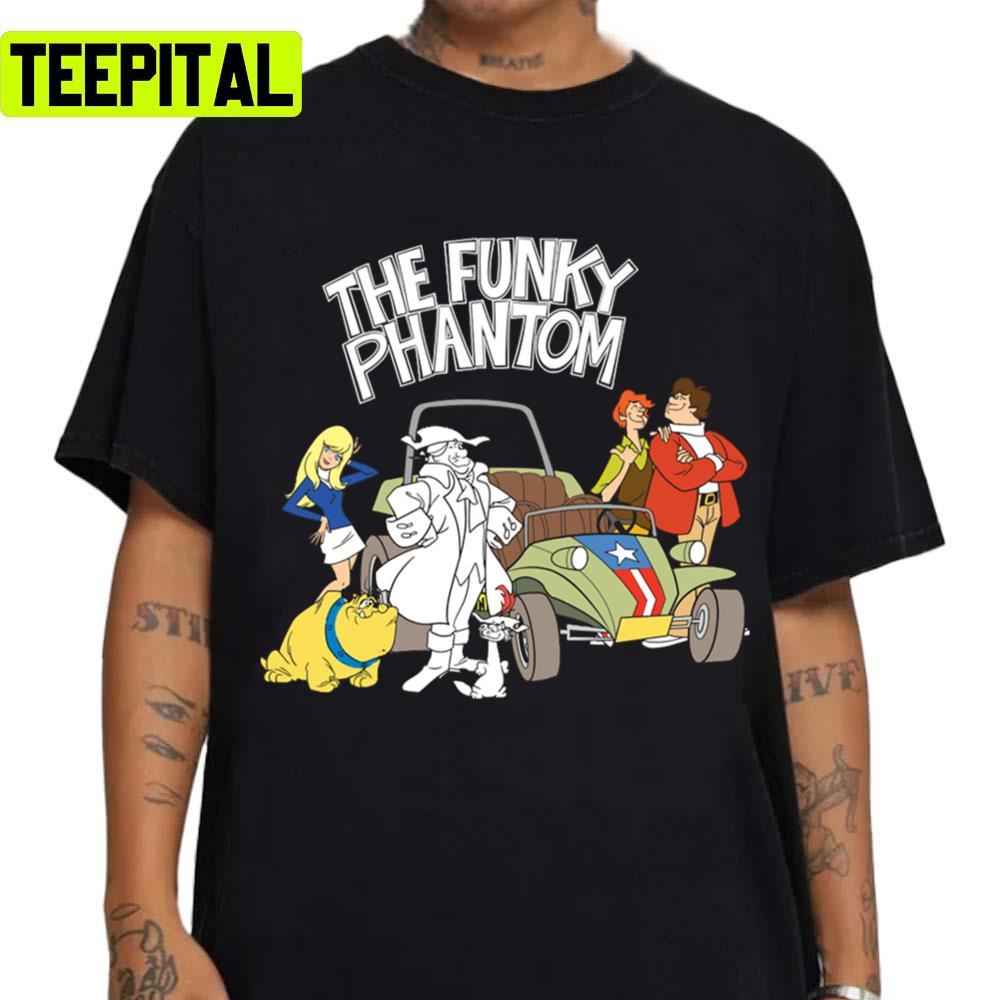 The Funky Phantom Cartoon Television Series Unisex T-Shirt The Funky Phantom Cartoon Television Series Unisex T-Shirt