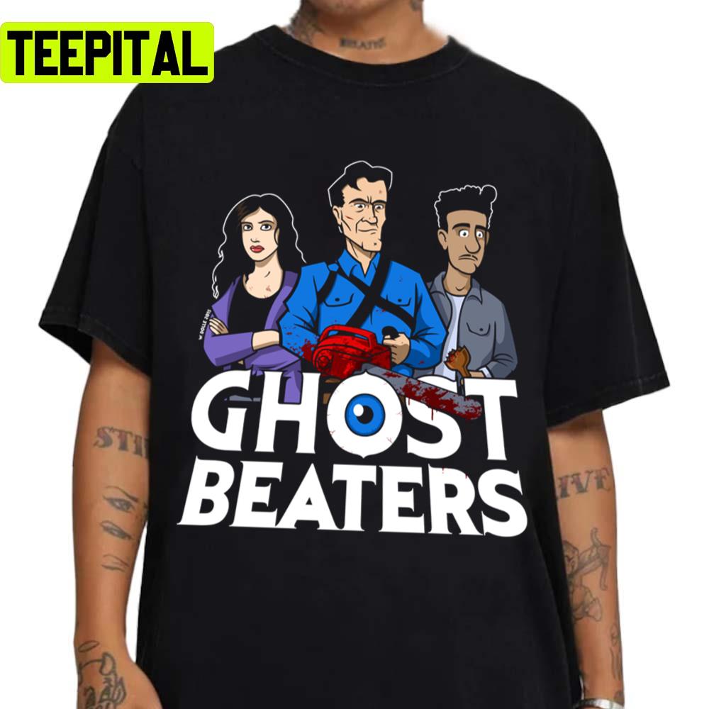 The Ghost Beaters Animated Evil Dead Unisex Sweatshirt The Ghost Beaters Animated Evil Dead Unisex Sweatshirt