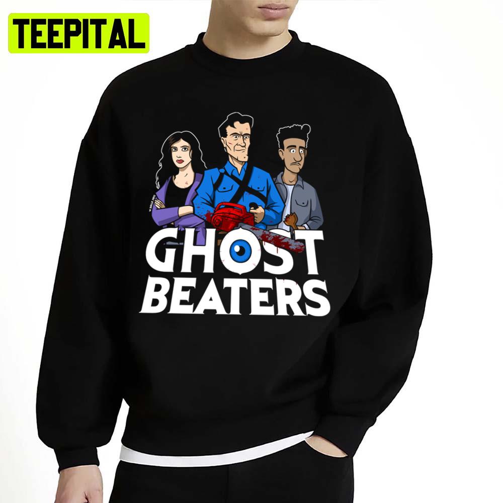 The Ghost Beaters Animated Evil Dead Unisex Sweatshirt The Ghost Beaters Animated Evil Dead Unisex Sweatshirt