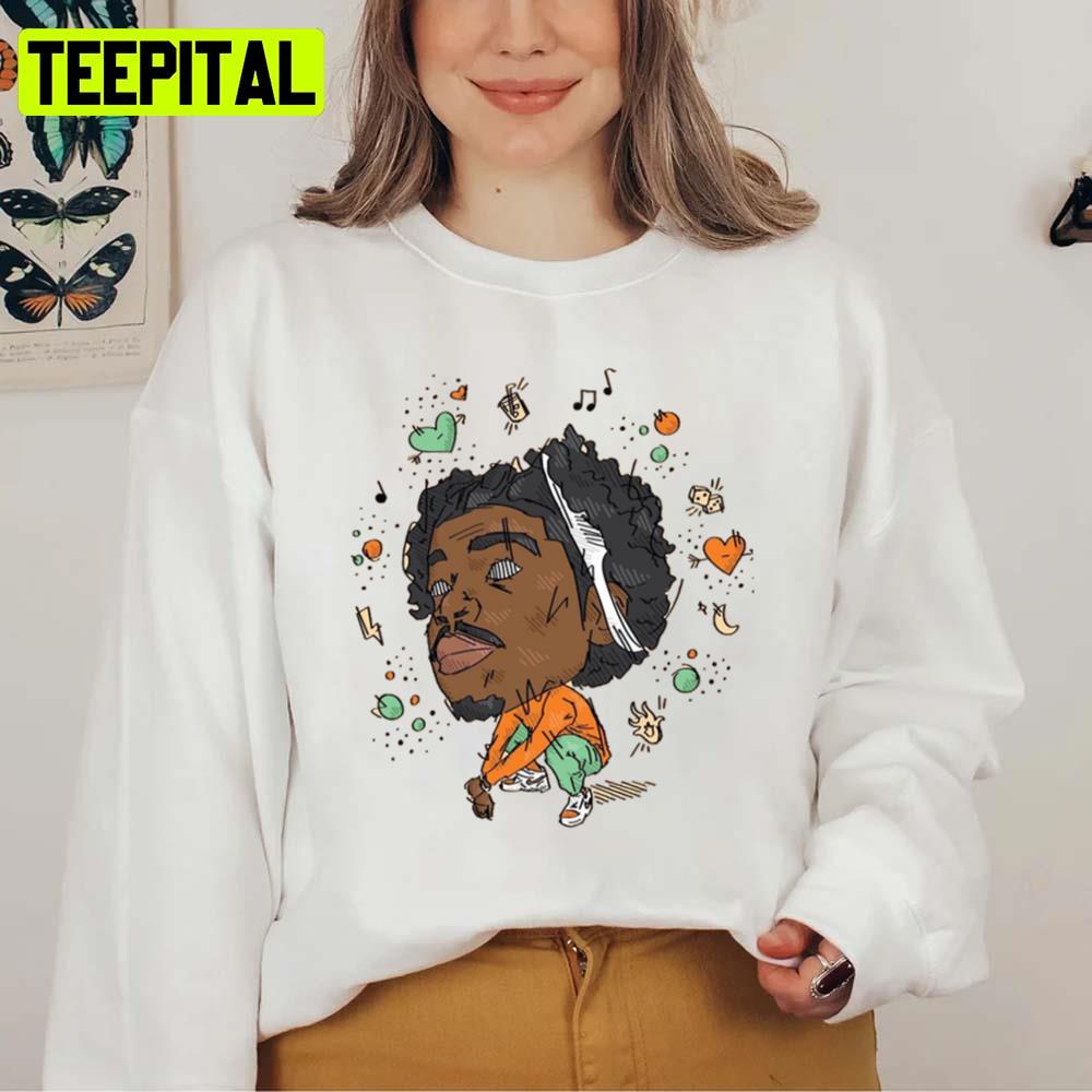 The Legend Us Rapper Smino Unisex Sweatshirt The Legend Us Rapper Smino Unisex Sweatshirt