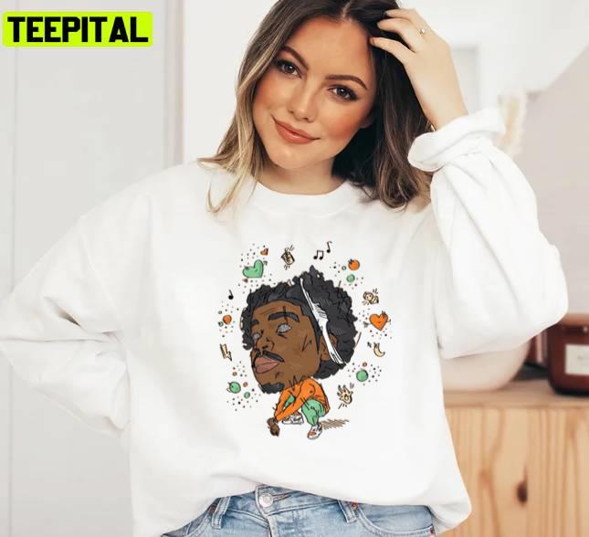 The Legend Us Rapper Smino Unisex Sweatshirt The Legend Us Rapper Smino Unisex Sweatshirt