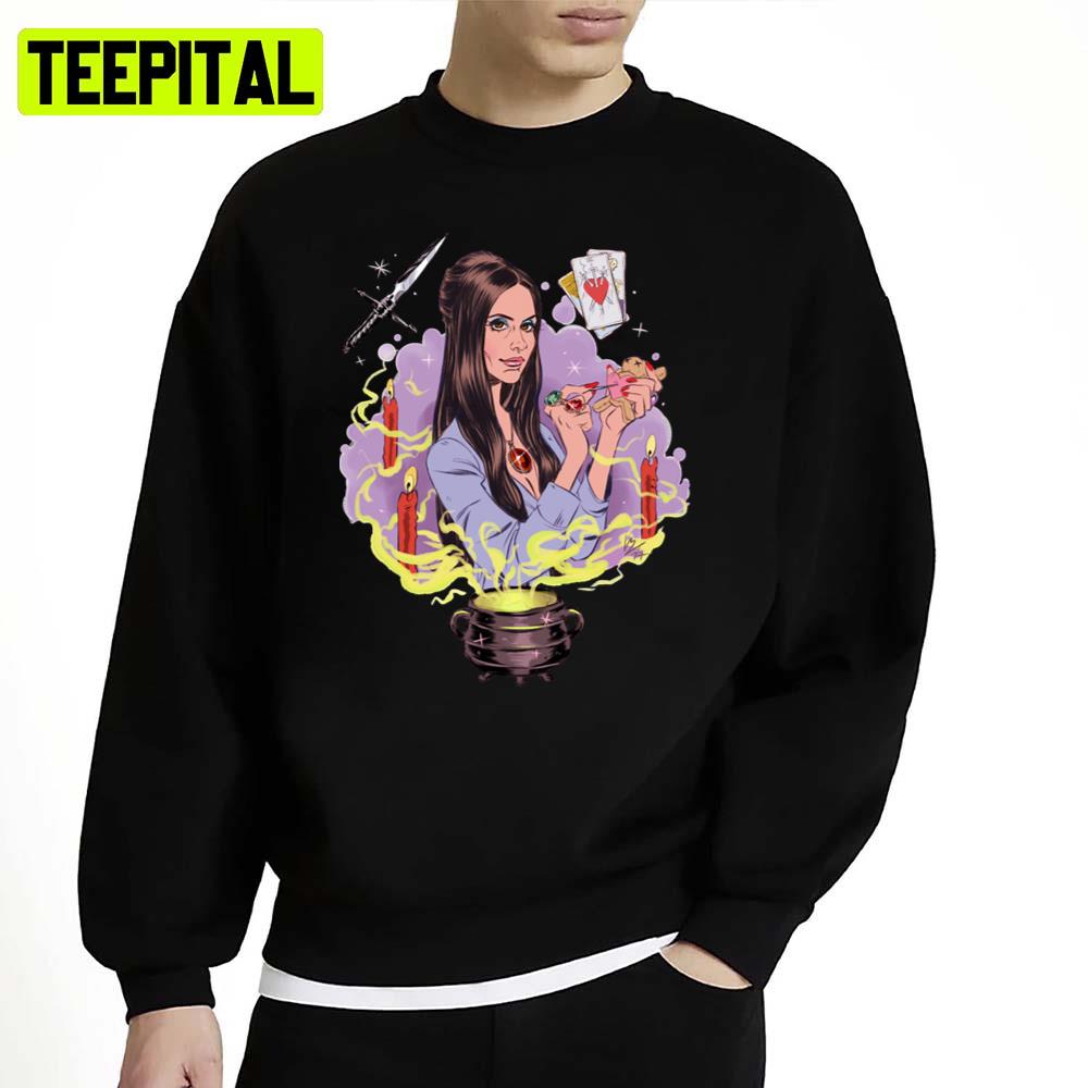 The Love Witch Halloween Graphic Unisex Sweatshirt The Love Witch Halloween Graphic Unisex Sweatshirt