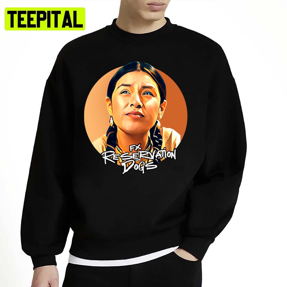 The Main Character In Cheese Reservation Dogs Unisex Sweatshirt The Main Character In Cheese Reservation Dogs Unisex Sweatshirt