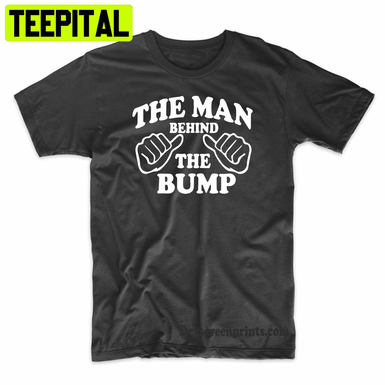 The Man Behind The Bump Fathers Trending Unisex Shirt The Man Behind The Bump Fathers Trending Unisex Shirt