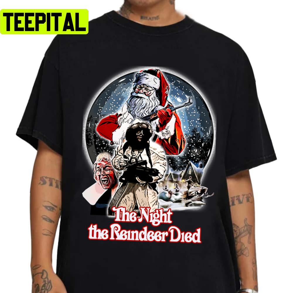 The Night The Reindeer Died Illustration Unisex Sweatshirt The Night The Reindeer Died Illustration Unisex Sweatshirt