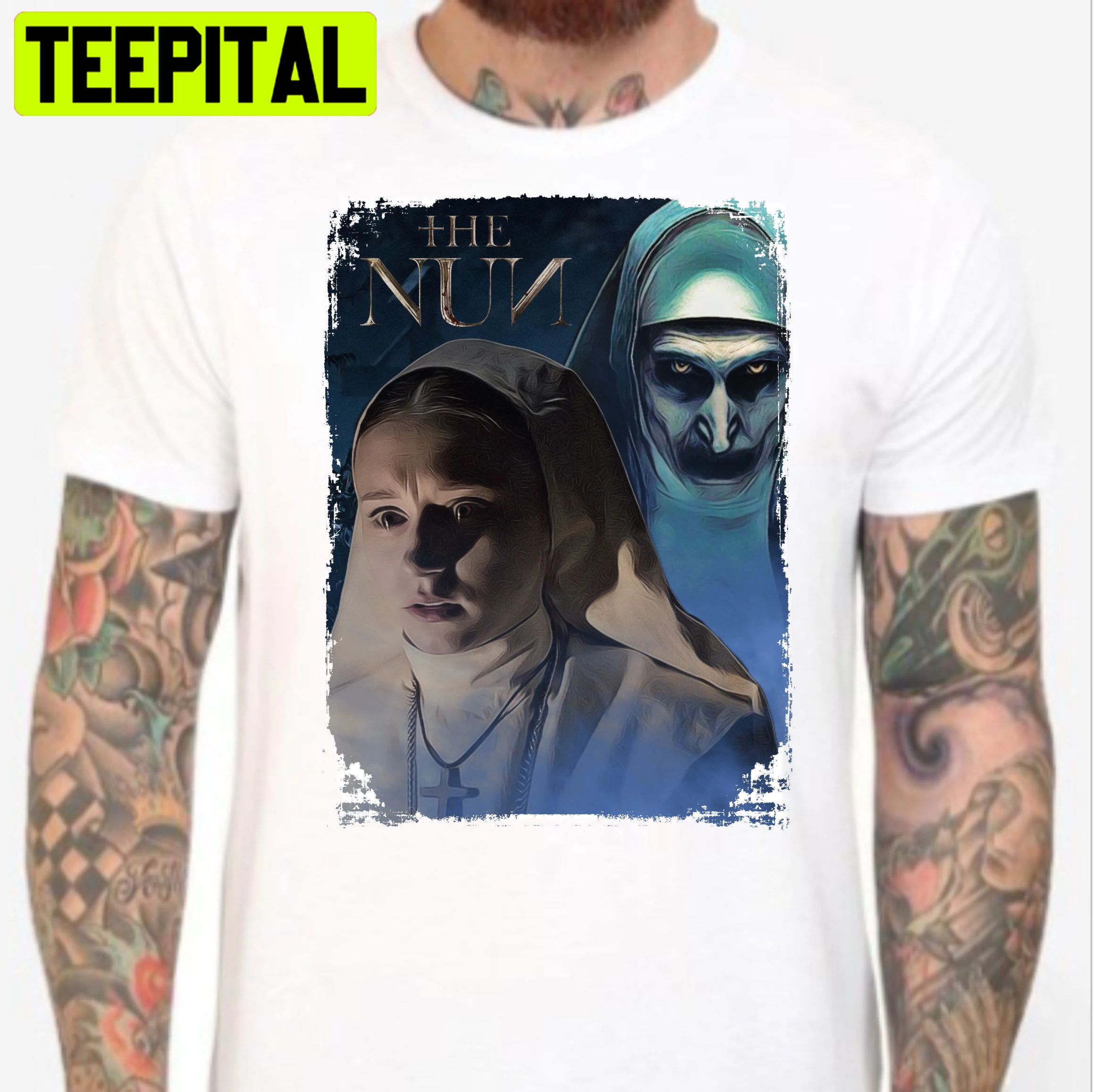The Nun Horror Conjuring Halloween Trending Unsiex T-Shirt The Nun Horror Conjuring Halloween Trending Unsiex T-Shirt