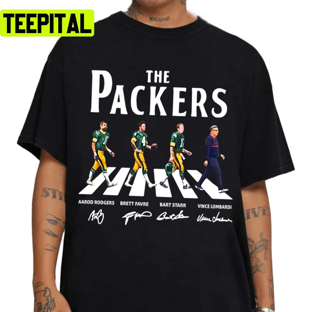 The Packers Abbey Road Signature Trend Unisex Sweatshirt The Packers Abbey Road Signature Trend Unisex Sweatshirt