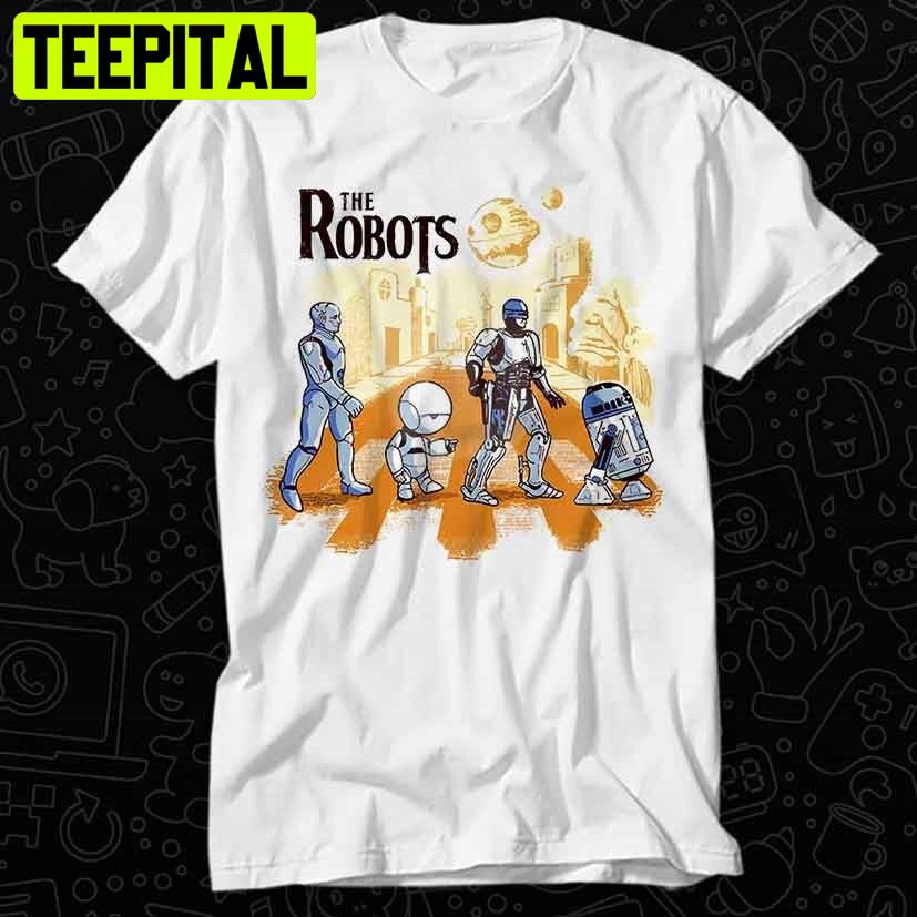 The Robots Art Trending Unisex Shirt The Robots Art Trending Unisex Shirt