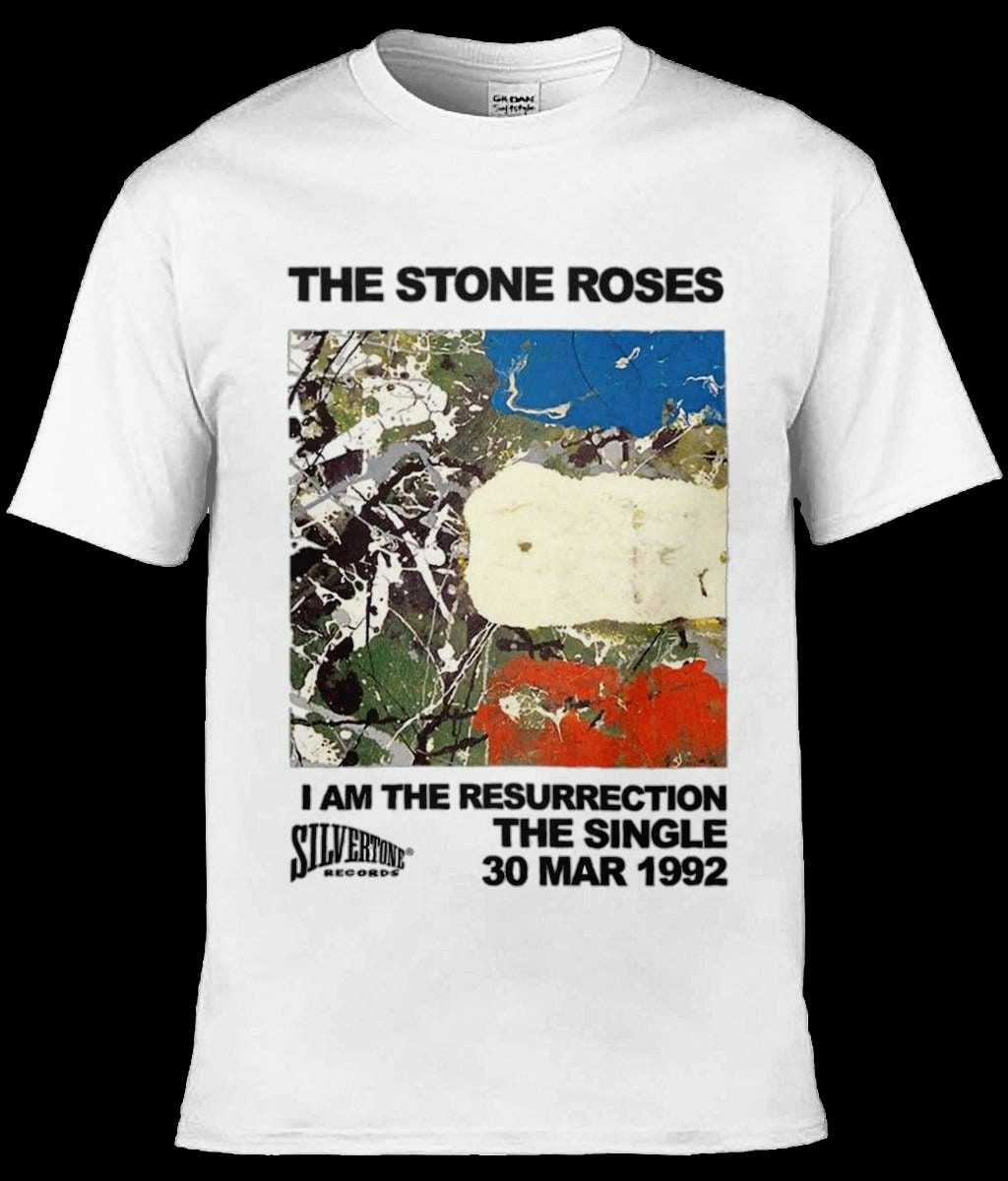 The Stone Roses I Am The Resurrection Inspired White T-Shirt The Stone Roses I Am The Resurrection Inspired White T-Shirt