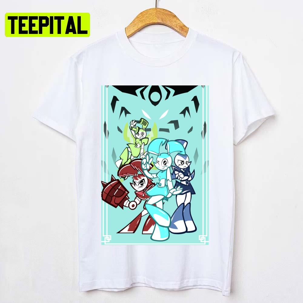 The Xj's Ready For Action My Life As A Teenage Robot Unisex T-Shirt The Xj's Ready For Action My Life As A Teenage Robot Unisex T-Shirt