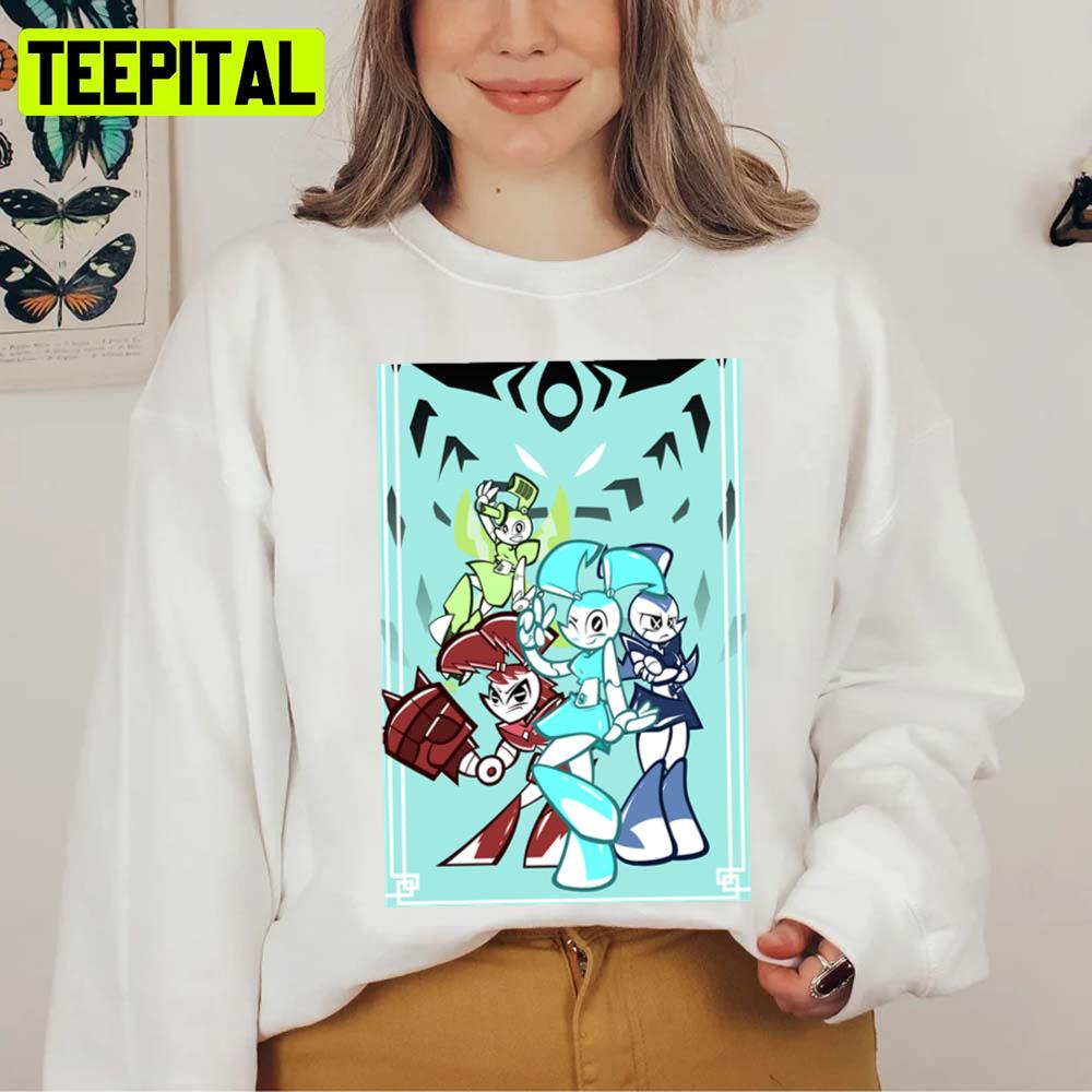 The Xj's Ready For Action My Life As A Teenage Robot Unisex T-Shirt The Xj's Ready For Action My Life As A Teenage Robot Unisex T-Shirt