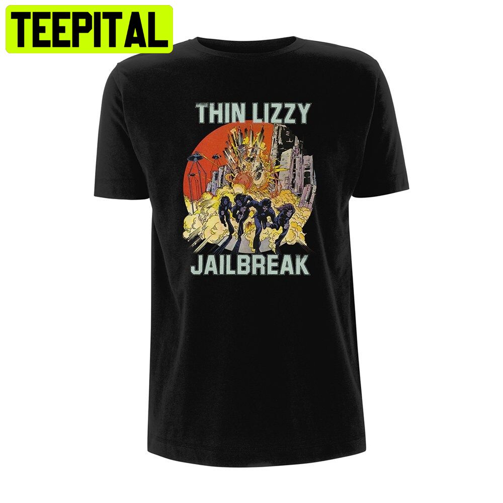 Thin Lizzy Phil Lynott Jailbreak Boys Are Back Trending Unisex Shirt Thin Lizzy Phil Lynott Jailbreak Boys Are Back Trending Unisex Shirt