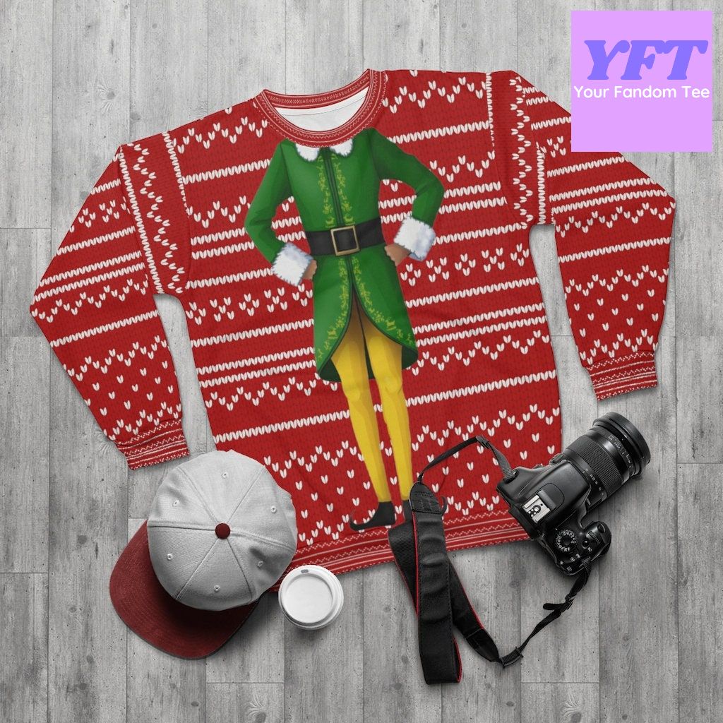 This Is My Elf Xmas Merry Xmas 3d Ugly Christmas Sweater This Is My Elf Xmas Merry Xmas 3d Ugly Christmas Sweater
