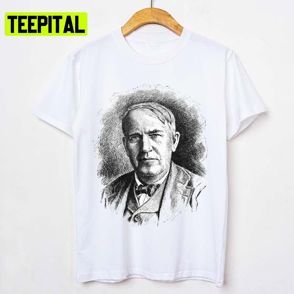 Thomas Edison Nikola Tesla Unisex T-Shirt Thomas Edison Nikola Tesla Unisex T-Shirt