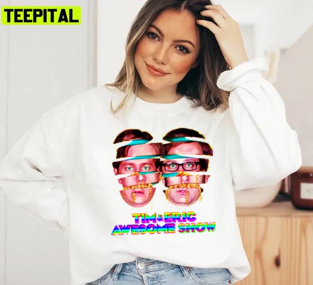 Tim And Eric Spaghetti Heads Unisex Sweatshirt Tim And Eric Spaghetti Heads Unisex Sweatshirt