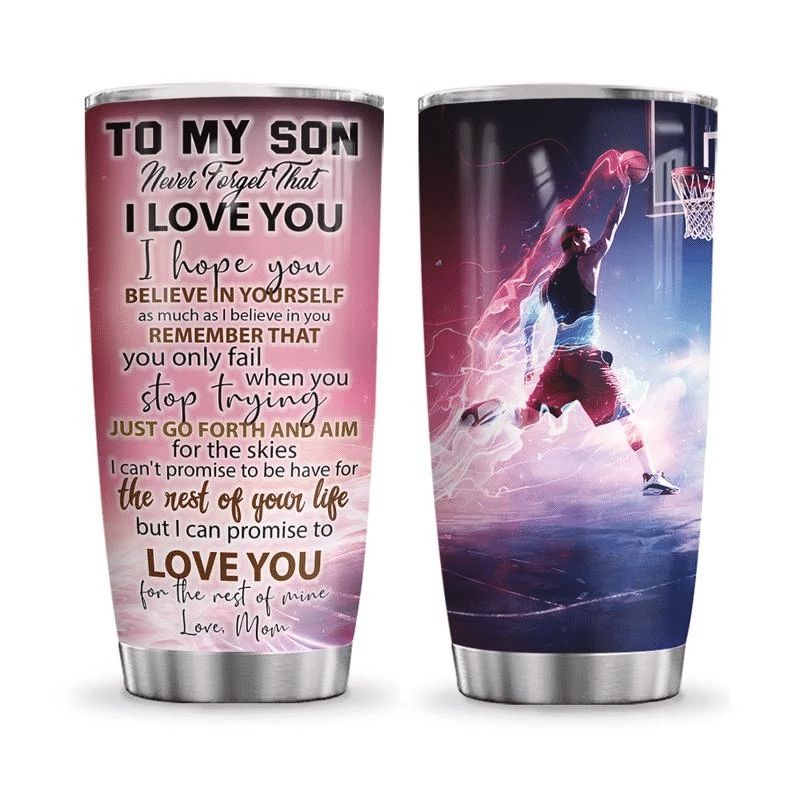To Basketball Son Stainless Steel Cup To Basketball Son Stainless Steel Cup