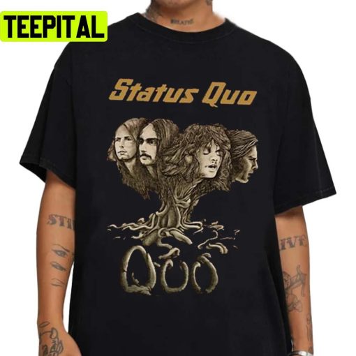 Tree Heads Status Quo Rock Design Unisex Sweatshirt