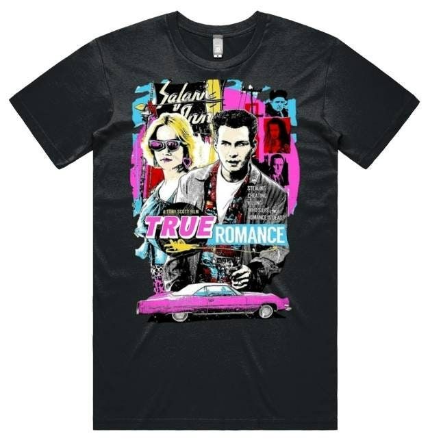True Romance Cult Movie Inspired T-Shirt True Romance Cult Movie Inspired T-Shirt