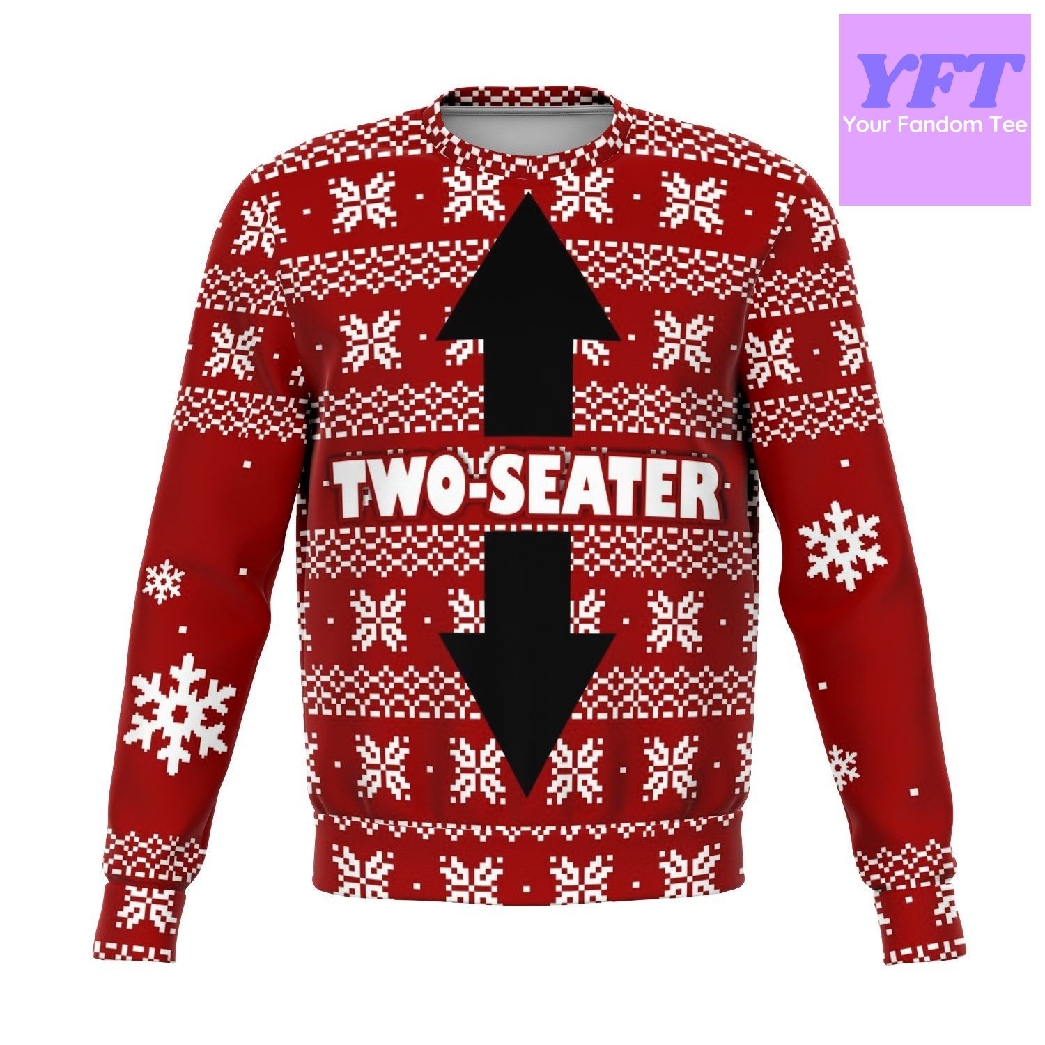Two Seater Meme 2022 Design 3d Ugly Christmas Sweater Two Seater Meme 2022 Design 3d Ugly Christmas Sweater