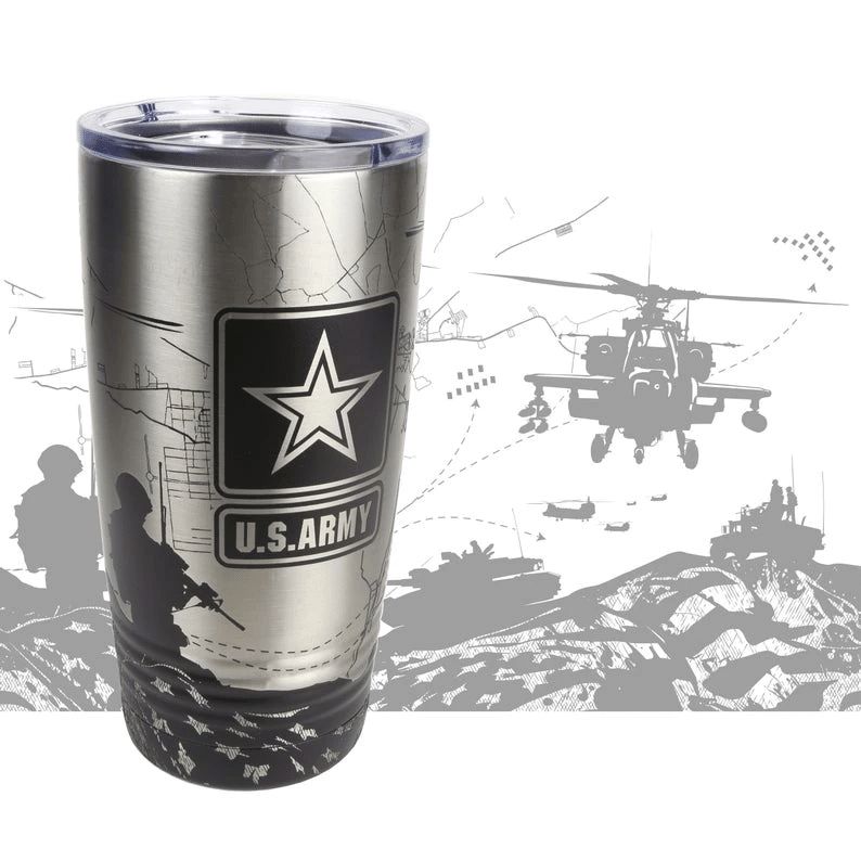 United States Army Stainless Steel Cup United States Army Stainless Steel Cup