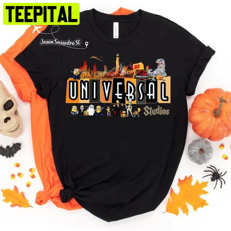 Universal Studios Family Universal Horror Nights Halloween Trending Unisex Shirt Universal Studios Family Universal Horror Nights Halloween Trending Unisex Shirt