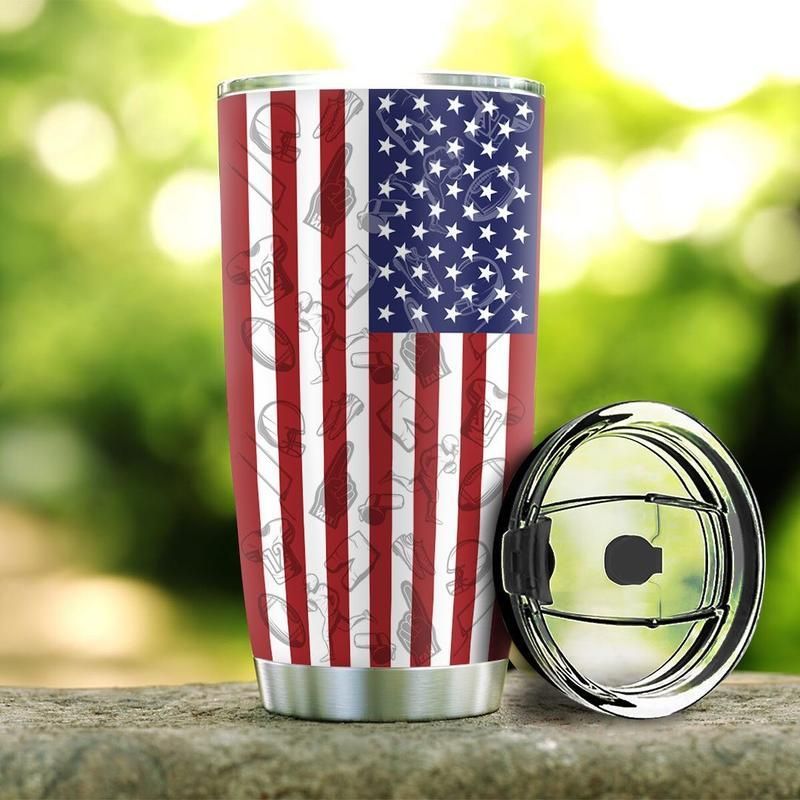 US Flag Stainless Steel Cup US Flag Stainless Steel Cup