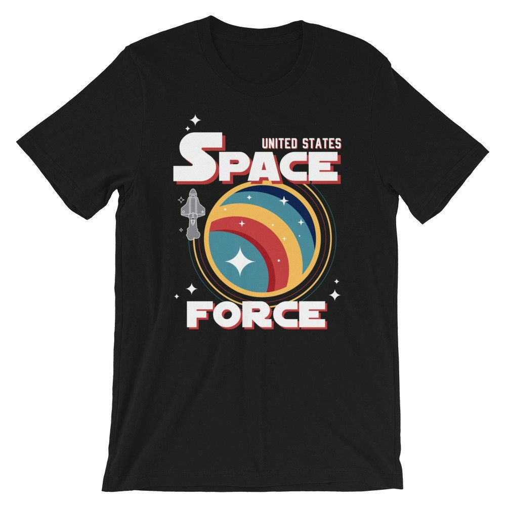 USA Space Force Short-Sleeve Unisex T-Shirt USA Space Force Short-Sleeve Unisex T-Shirt