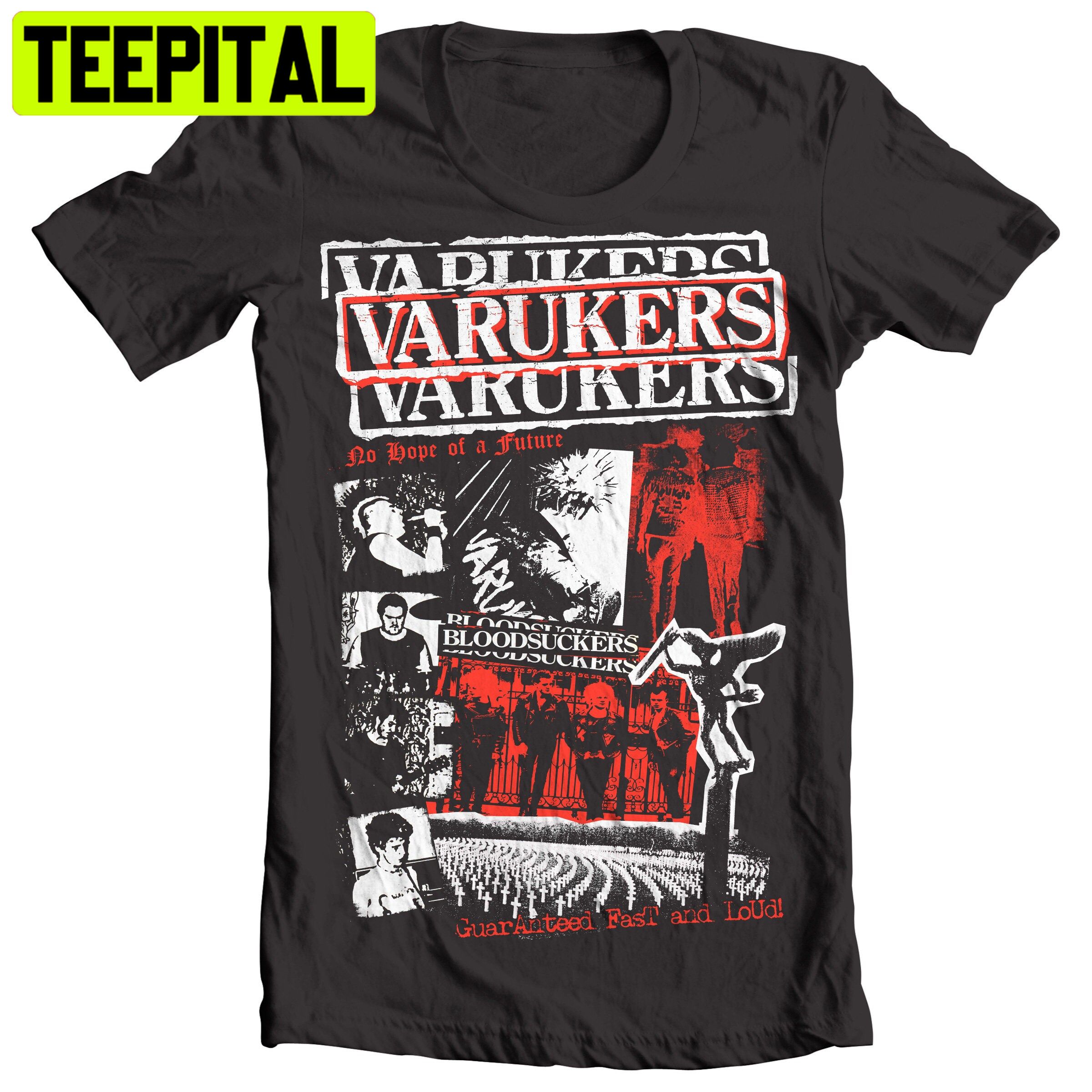 Varukers Early Years Collage Trending Unisex Shirt Varukers Early Years Collage Trending Unisex Shirt