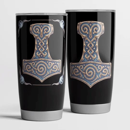 Viking Hammer Stainless Steel Cup Viking Hammer Stainless Steel Cup