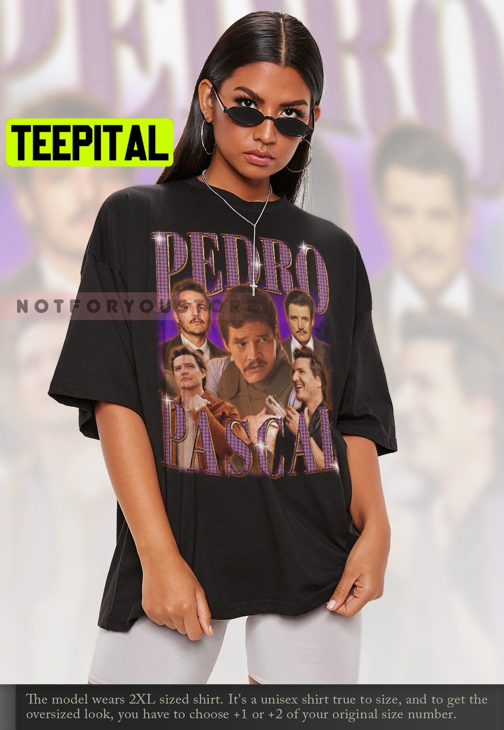 Vintage Actor Pedro Pascal HomageTrending Unisex Shirt Vintage Actor Pedro Pascal HomageTrending Unisex Shirt