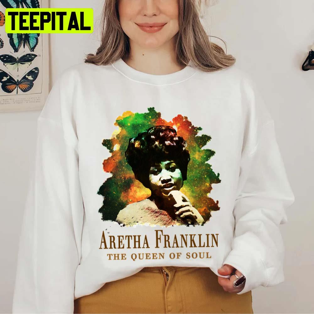 Vintage Design Aretha Franklinthe Queen Of Soul Unisex Sweatshirt Vintage Design Aretha Franklinthe Queen Of Soul Unisex Sweatshirt