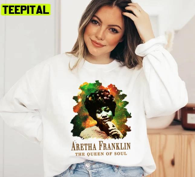 Vintage Design Aretha Franklinthe Queen Of Soul Unisex Sweatshirt Vintage Design Aretha Franklinthe Queen Of Soul Unisex Sweatshirt