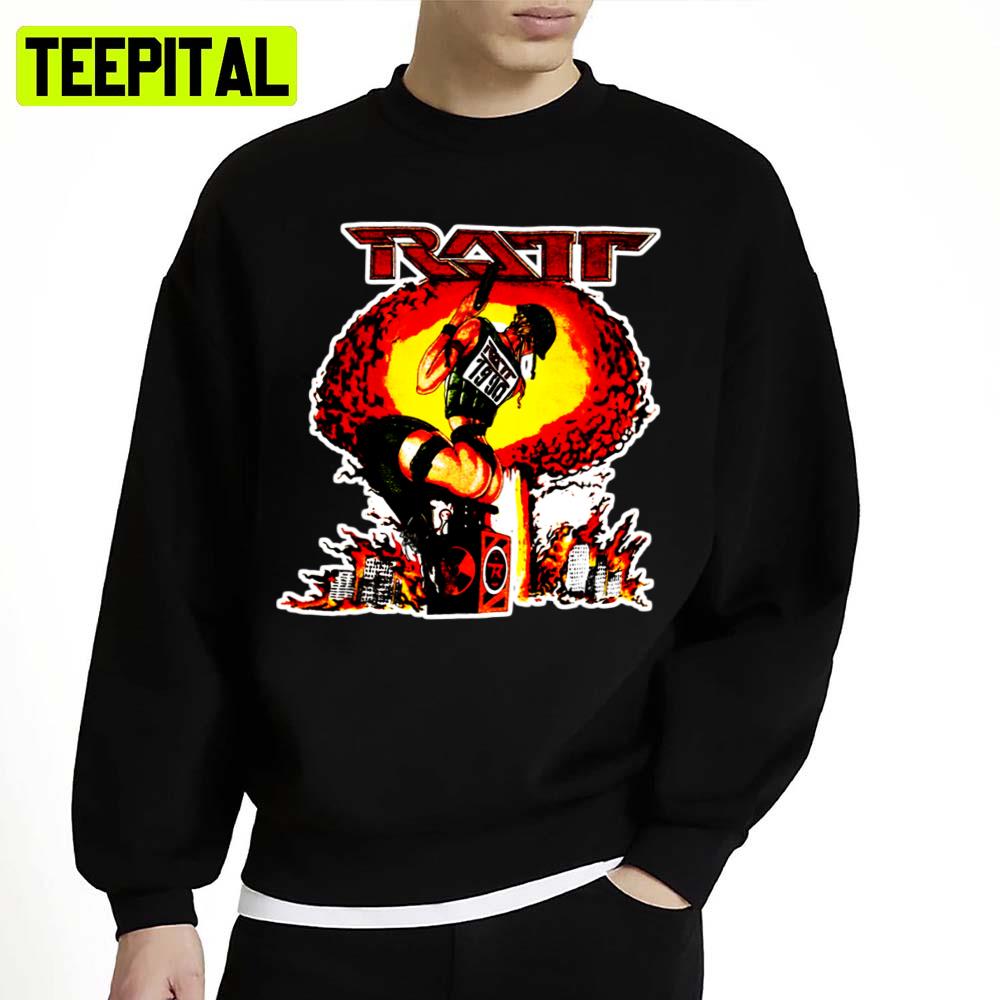Vintage Design Rat Is An Metal Unisex Sweatshirt Vintage Design Rat Is An Metal Unisex Sweatshirt
